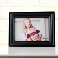 customized European high quality black 4*6 certificate wood photo picture frame